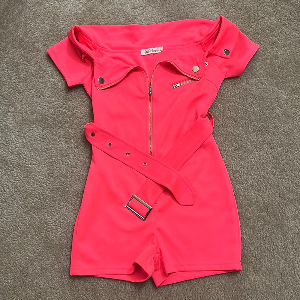 Off The Should Romper